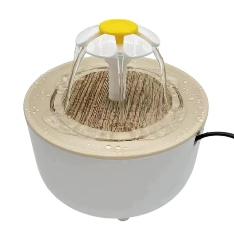 1.2L Flower Cat Water Fountain