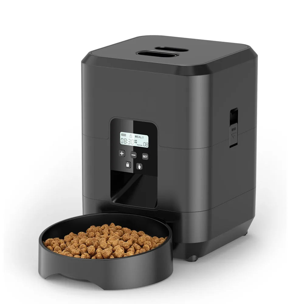 Automatic Cat Feeder with Timer – Smart Portion Control (Button or Wi-Fi Version)