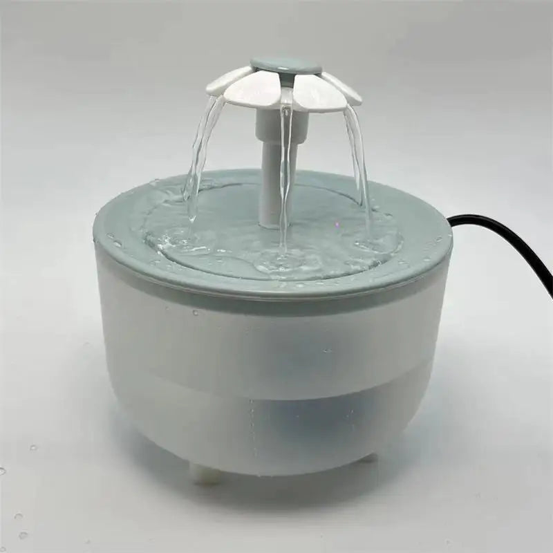 1.2L Flower Cat Water Fountain