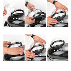 Portable Space Capsule Cat Backpack – Breathable Transparent Pet Carrier